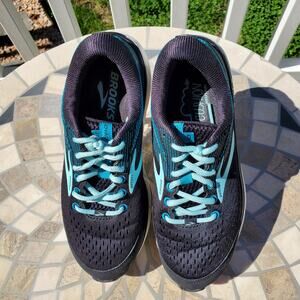 Brooks Dyad 8 Women’s Running Shoes – Black/Teal – Size 8.5 B